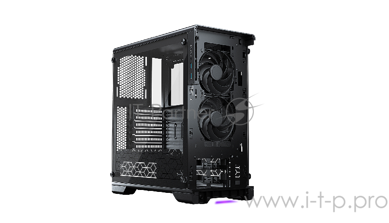 Корпус MetallicGear NEO Black V2, RGB LED иллюминация, алюминиевые лицевая и верхняя панели, боковые панели Tempered Glass, Mid-Tower