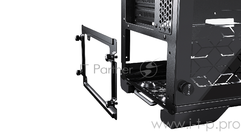 Корпус MetallicGear NEO Black V2, RGB LED иллюминация, алюминиевые лицевая и верхняя панели, боковые панели Tempered Glass, Mid-Tower