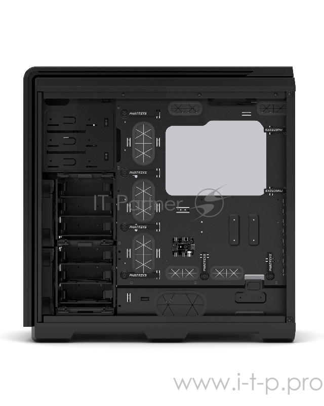 Корпус PHANTEKS Enthoo Luxe Tempered Glass, Black, Multi Color LED, без БП, алюминиевая лицевая панель, Full-Tower