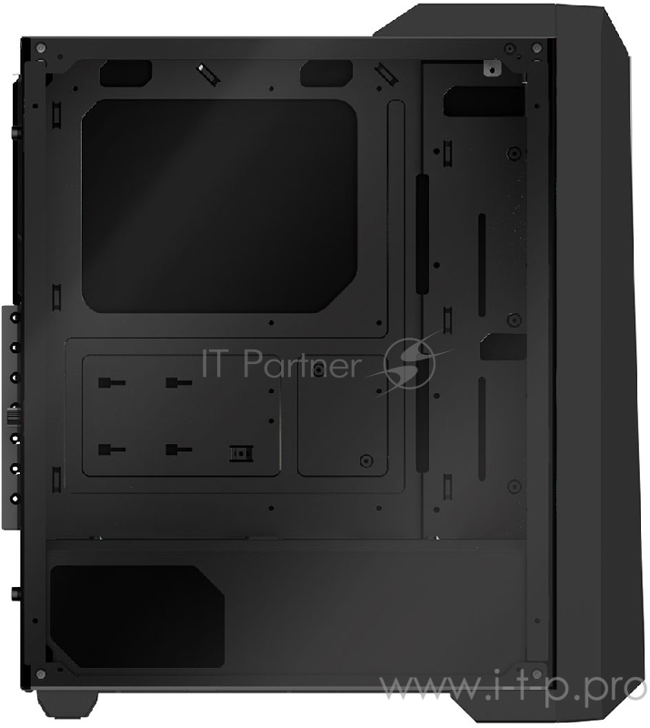 Gamdias Apollo M1 Игровой корпус чёрный (ATX, закаленное стекло, RGB fan 2x200 мм, 1xUSB 3.0, 2xUSB 2.0, HD Audio)