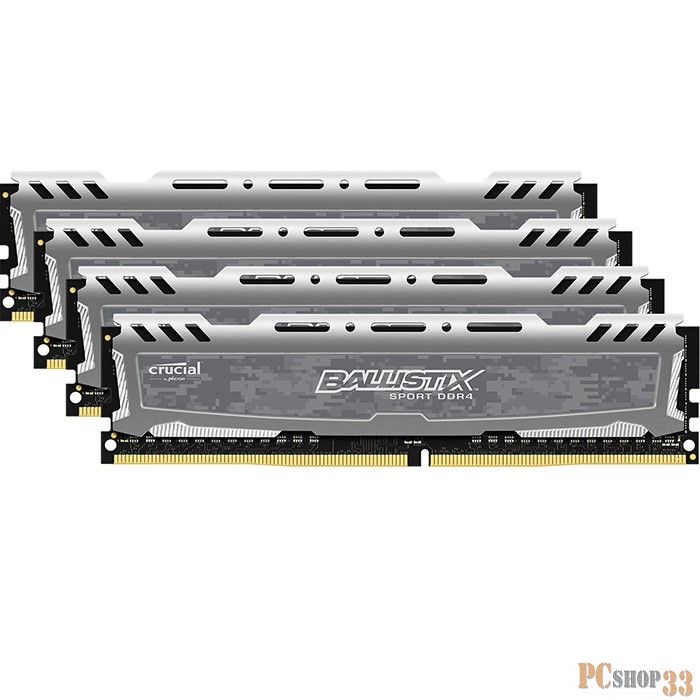 Модуль памяти 16GB PC21300 DDR4 KIT4 BLS4K4G4D26BFSB CRUCIAL