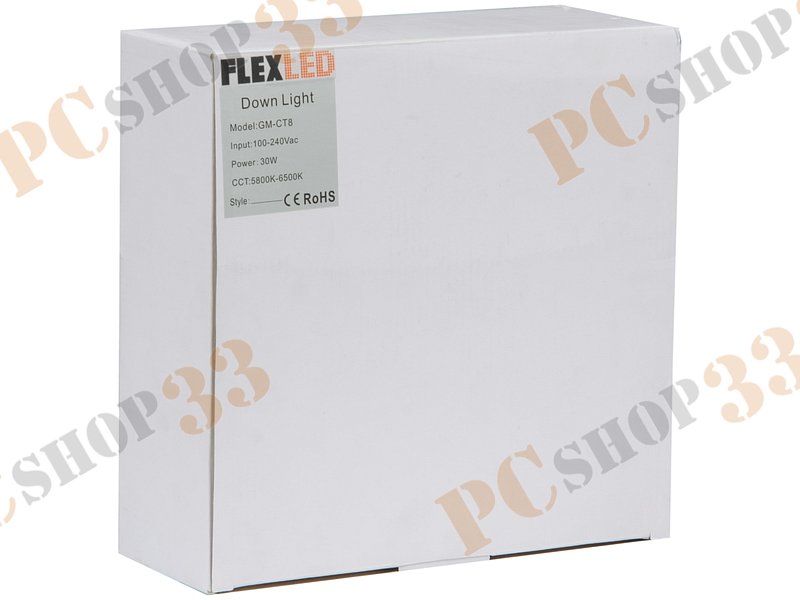 Светильник светодиодный FlexLED GM-CT8, 30Вт, холодный белый