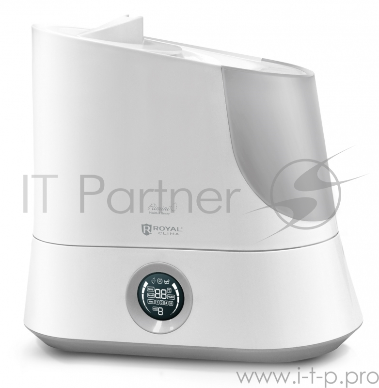 Увлажнитель воздуха ROYAL CLIMA RUH-R320/5.0E-WT белый глянец у/звук. серии Rimini 5л 320мл/ч 16ч