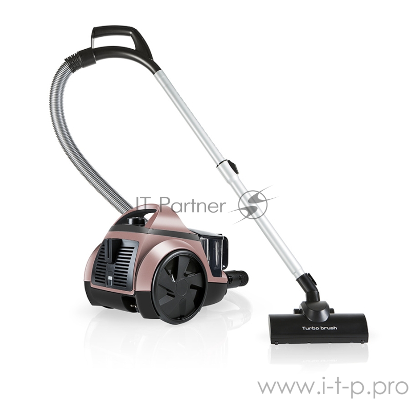 Пылесос ARNICA Mila, розовый, мощность двигателя: 750 Вт, емкость контейнера: 2,5 л, Длина сетевого кабеля: 6 м