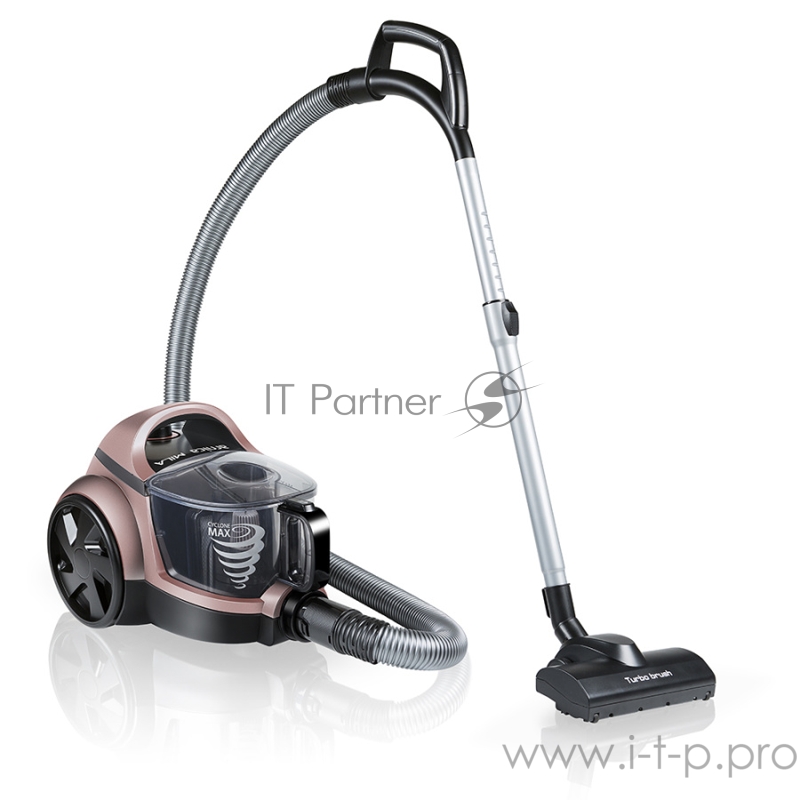 Пылесос ARNICA Mila, розовый, мощность двигателя: 750 Вт, емкость контейнера: 2,5 л, Длина сетевого кабеля: 6 м