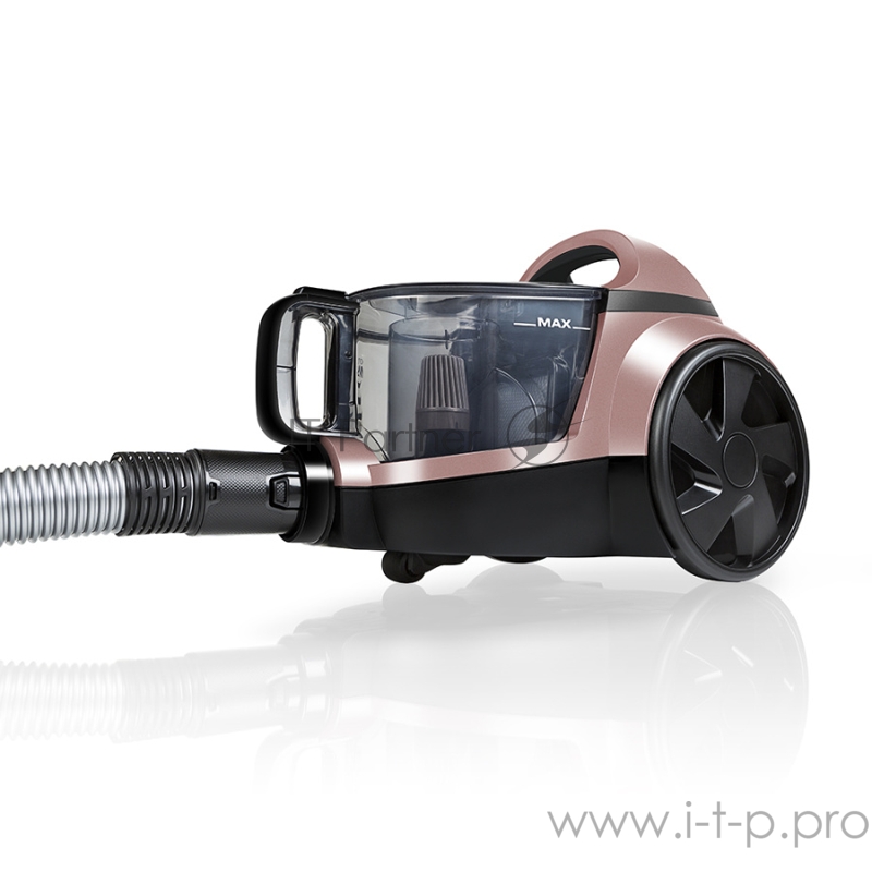 Пылесос ARNICA Mila, розовый, мощность двигателя: 750 Вт, емкость контейнера: 2,5 л, Длина сетевого кабеля: 6 м