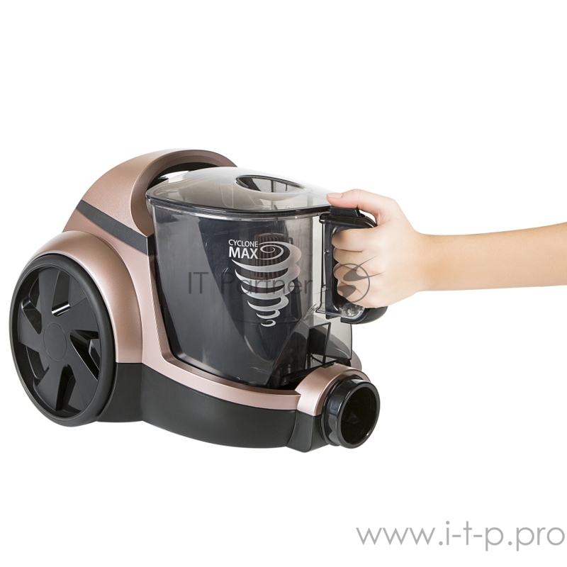 Пылесос ARNICA Mila, розовый, мощность двигателя: 750 Вт, емкость контейнера: 2,5 л, Длина сетевого кабеля: 6 м