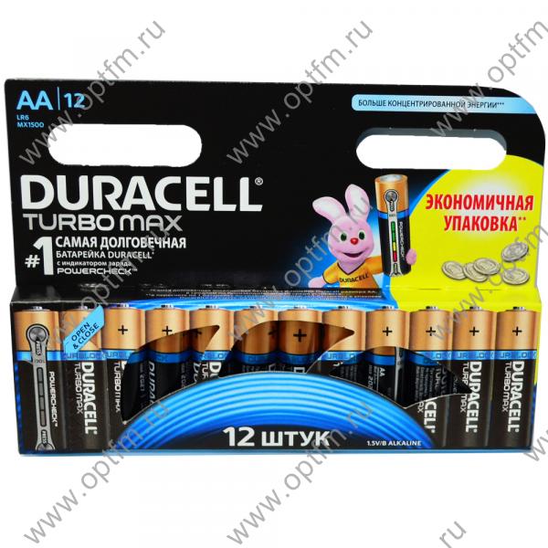 Батарейка алкалиновая Duracell LR6 (блистер/12шт)