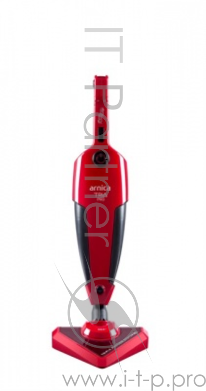 Пылесос ARNICA TRIA Pro черно-красный, Длина сетевого кабеля: 6.2 м , Мощность двигателя: 1500 Вт, Емкость контейнера для сбора пыли: 1 л
