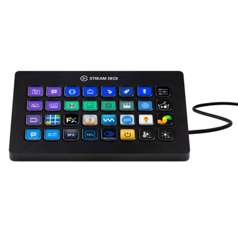 Панель для стримминга Elgato Stream Deck XL, 32 программируемых LCD-клавиш, RTL, 10GAT9901