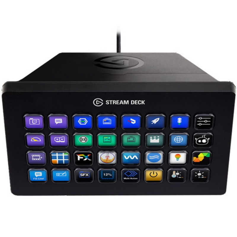 Панель для стримминга Elgato Stream Deck XL, 32 программируемых LCD-клавиш, RTL, 10GAT9901