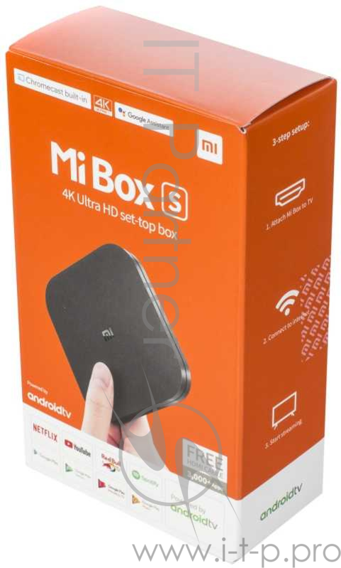 Медиаплеер Xiaomi Mi TV Box S EU