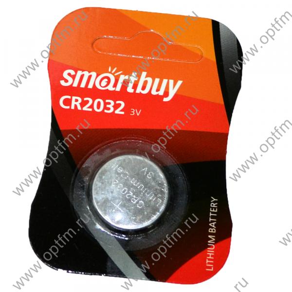 Элемент питания литиевый SmartBuy CR2032 (блистер/1шт)