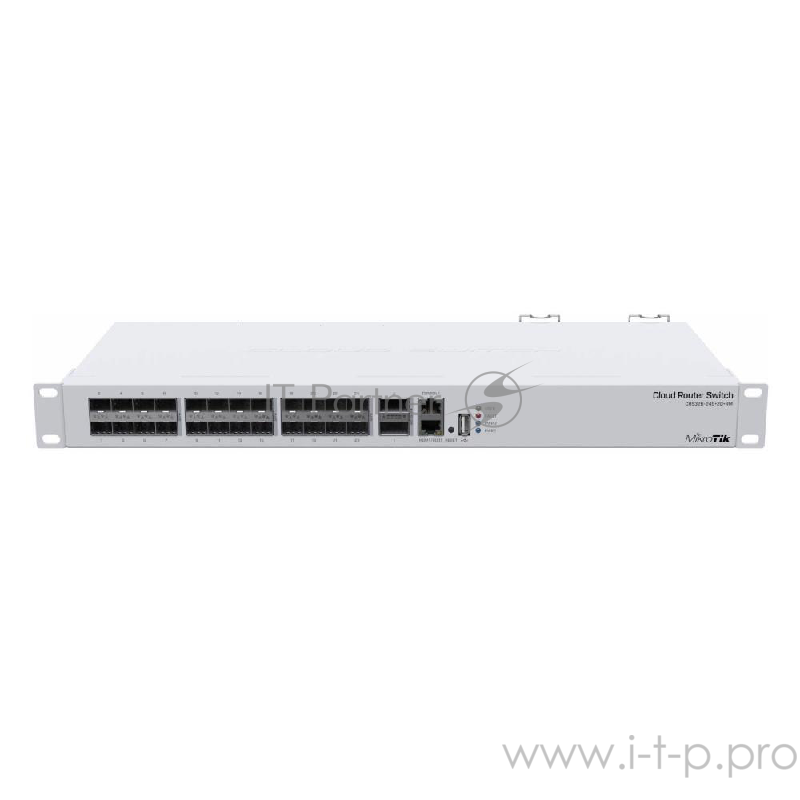 MikroTik CRS326-24S+2Q+RM Коммутатор в стойку, 24х SFP+, 2x QSFP+