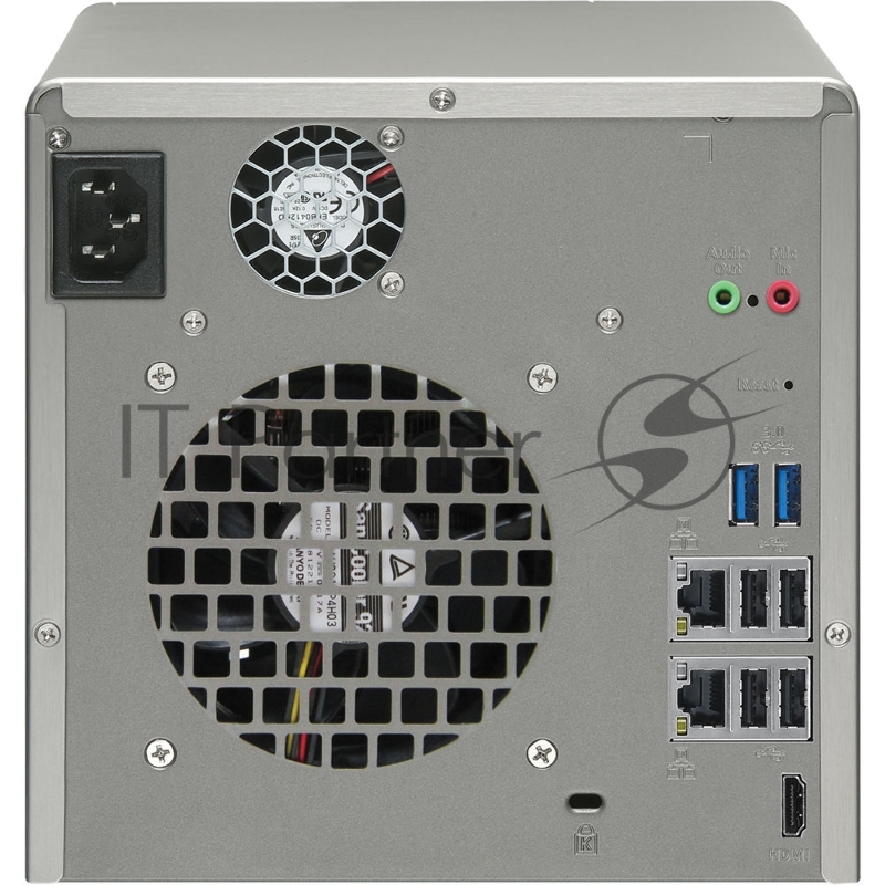 Сетевой IP-регистратор без дисков SMB QNAP VS-4112 Pro+ NVR, 12 channels, 4-tray w/o HDD, local monitoring. Intel 2,6 GHz