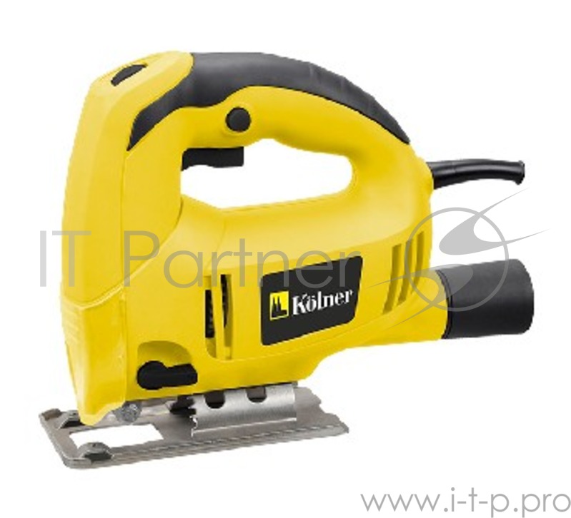 Лобзик KOLNER KJS 600VN(600Вт, лобзик электрический, 500-3000 ходов/мин, ход полотна 19мм, глубина пропила дерево 65мм, сталь 8мм, изменяемый угол пропила до 45 град, кабель 2м, вес 1,9кг.)