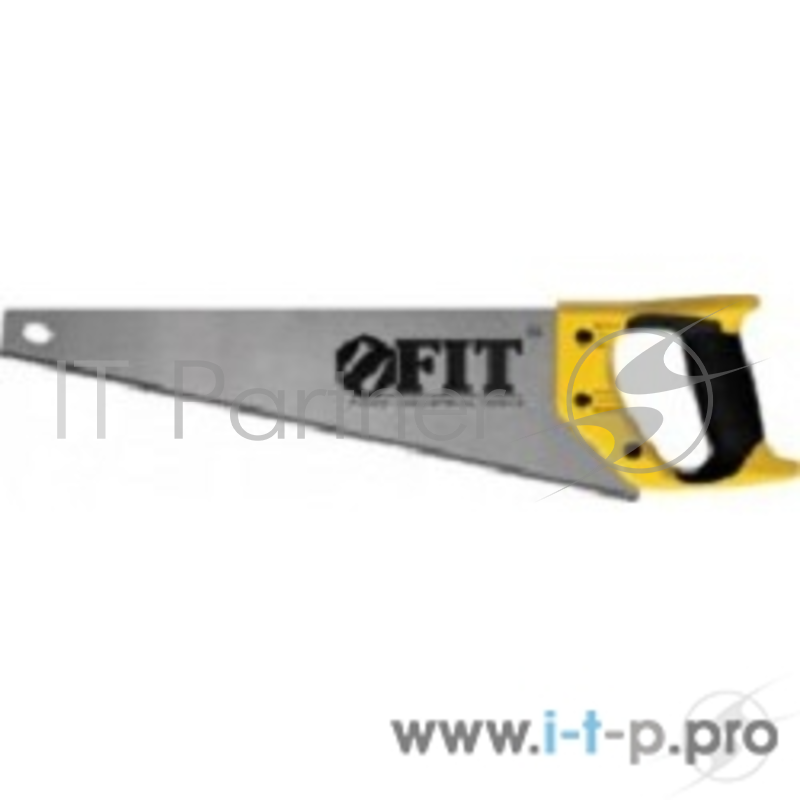 Ножовки,Пилы,Полотна FIT Профи 40473 Ножовка по дереву 3D - заточка,каленая,мелкий зуб для тонкого пиления 350 мм