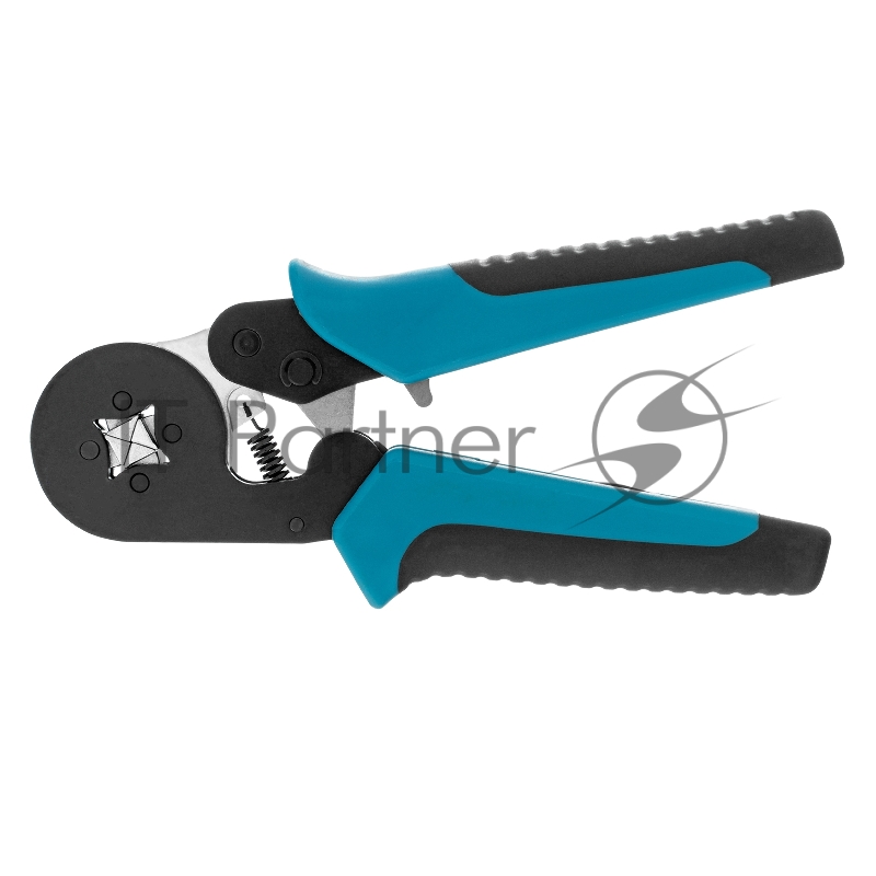 GROSS Клещи для обжима наконечников электропроводов с сечением 0,25-8 мм2 17724