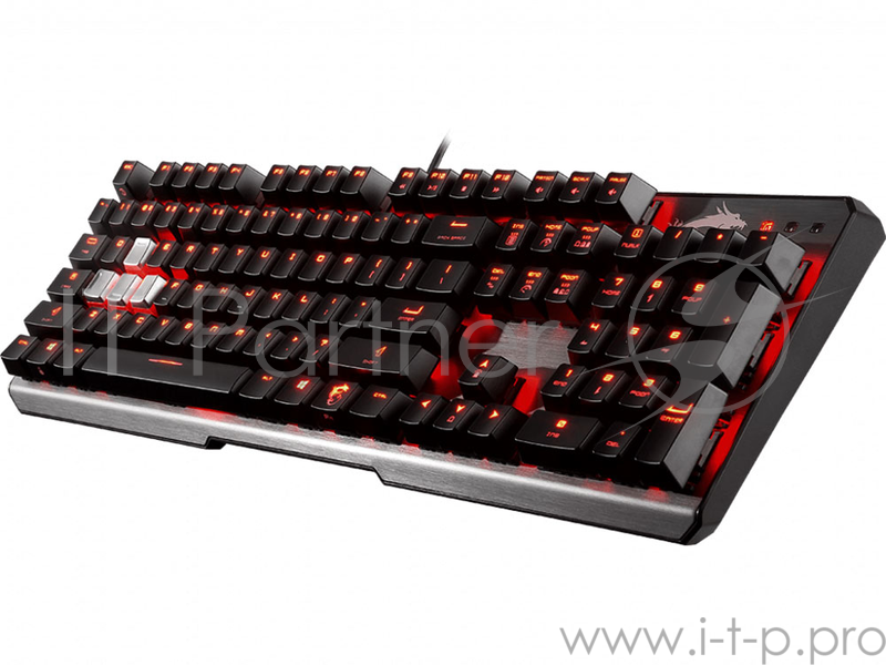 Клавиатура GAMING BLACK RU VIGOR GK60 CR MSI