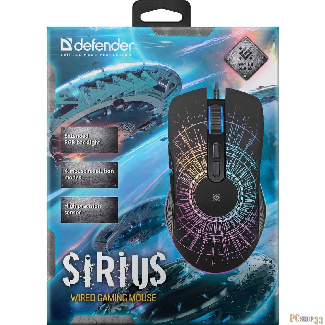 Мышка USB OPTICAL GM-660L 52660 DEFENDER