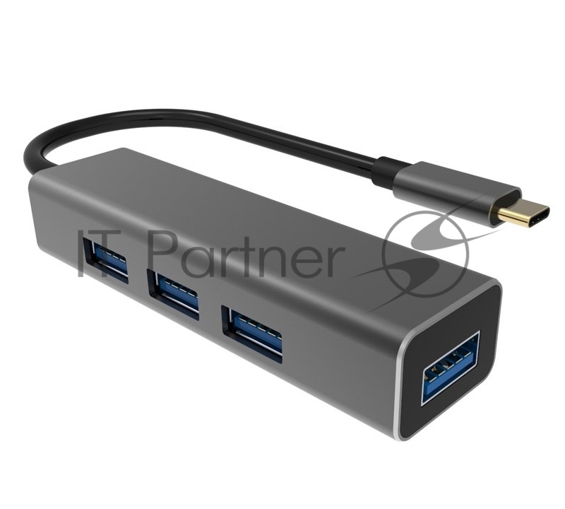 Кабель-концентратор USB 3.1 Type-Cm --> 4 port USB3.0(f) Aluminum Shell VCOM <DH310A> Кабель-концентратор USB 3.1 Type-Cm --> 4 port USB3.0(f) Aluminum Shell VCOM <DH310A>