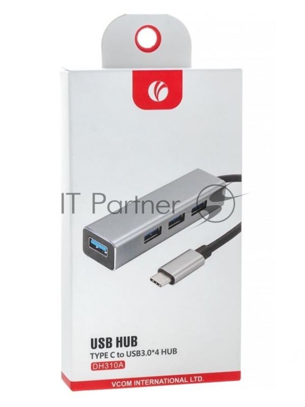 Кабель-концентратор USB 3.1 Type-Cm --> 4 port USB3.0(f) Aluminum Shell VCOM <DH310A> Кабель-концентратор USB 3.1 Type-Cm --> 4 port USB3.0(f) Aluminum Shell VCOM <DH310A>