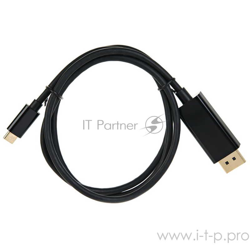 Кабель-адаптер USB 3.1 Type-Cm --> DP(m) 3840x2160@30Hz, 1m VCOM <CU422C-1M> Кабель-адаптер USB 3.1 Type-Cm --> DP(m) 3840x2160@30Hz, 1m VCOM <CU422C-1M>