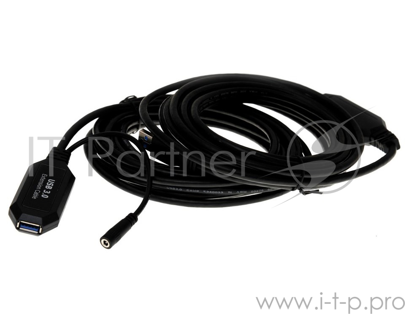 Кабель-адаптер USB3.0-repeater, удлинительный активный <Am-->Af> 10м VCOM <CU827> Кабель-адаптер USB3.0-repeater, удлинительный активный <Am-->Af> 10м VCOM <CU827>