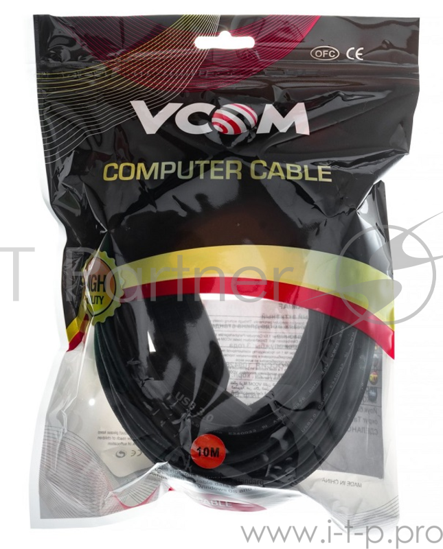 Кабель-адаптер USB3.0-repeater, удлинительный активный <Am-->Af> 10м VCOM <CU827> Кабель-адаптер USB3.0-repeater, удлинительный активный <Am-->Af> 10м VCOM <CU827>