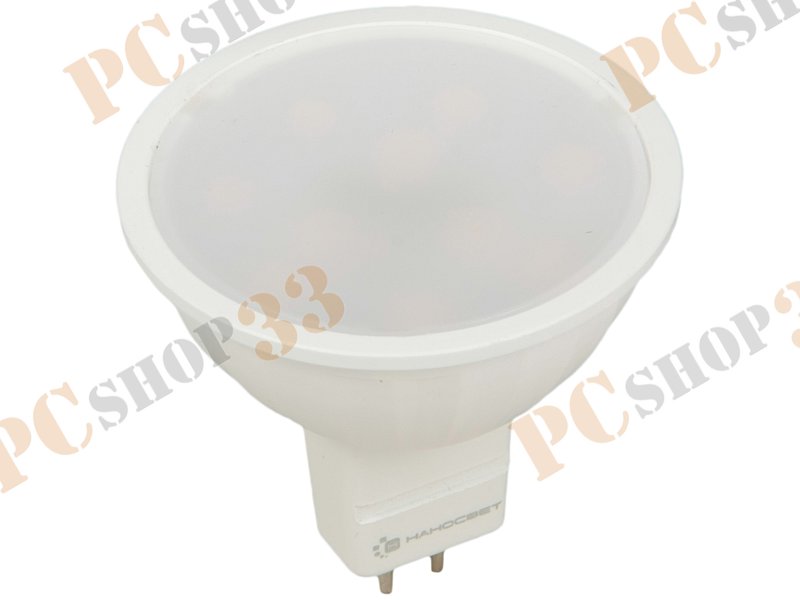 Лампа светодиодная Наносвет LE-MR16A-6/GU5.3/840 ART.L195, GU5.3, 6Вт, холодный белый