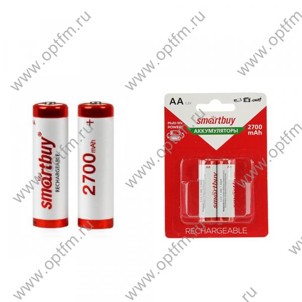 Аккумулятор SmartBuy AA R6 2700mAh (блистер/2шт)