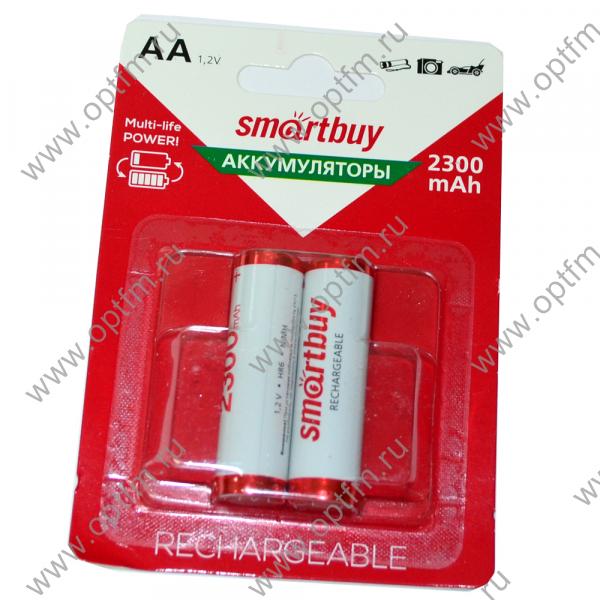 Аккумулятор SmartBuy AA R6 2300mAh (блистер/2шт)