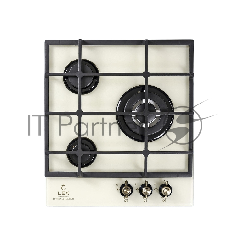 Газовая варочная поверхность Lex GVG 4533C IV LIGHT слоновая кость