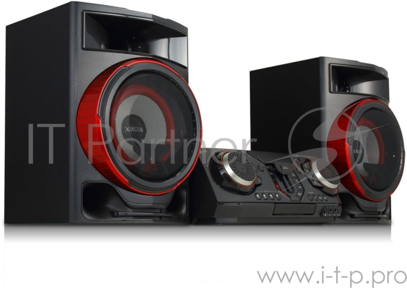 Минисистема LG CL87 черный 2350Вт/CD/CDRW/FM/USB/BT