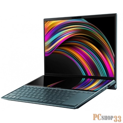 ASUS ZenBook Duo UX481FL-BM002TS Intel Core i5-10210U/8Gb DDR4/512GB SSD/14,0FHD IPS 1920х1080/ScreenPad Plus 12,6” FHD Touch/NV MX250 2Gb/Windows 10 Pro /1.5Kg/Blue