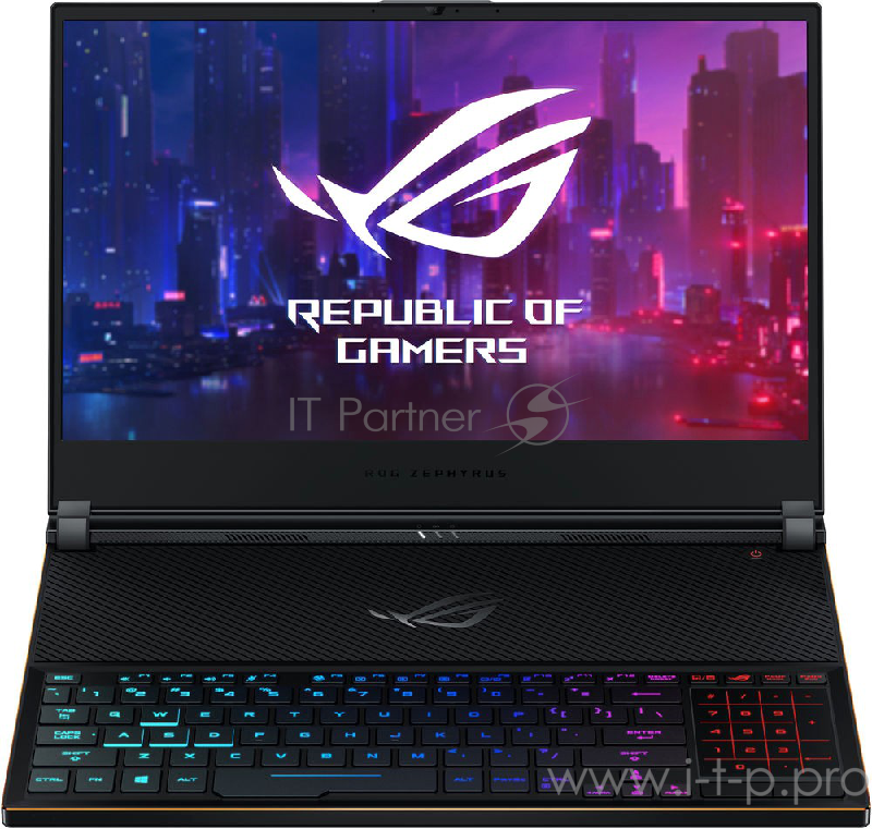 ASUS ROG GX531GXR Intel i7 9750H/24Gb/1Tb SSD/NO ODD/15.6 FHD IPS 240Hz/NVIDIA® GeForce RTX™ 2080 with Max-Q Design 8Gb GDDR6/Camera/Wi-Fi/Win10 Black