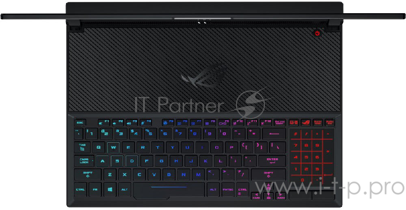ASUS ROG GX531GXR Intel i7 9750H/24Gb/1Tb SSD/NO ODD/15.6 FHD IPS 240Hz/NVIDIA® GeForce RTX™ 2080 with Max-Q Design 8Gb GDDR6/Camera/Wi-Fi/Win10 Black
