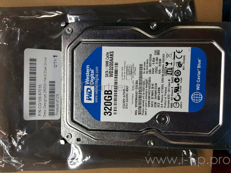 Жесткий диск 320Gb HP DJ T6200 (CQ109-67051/CQ109-67015)