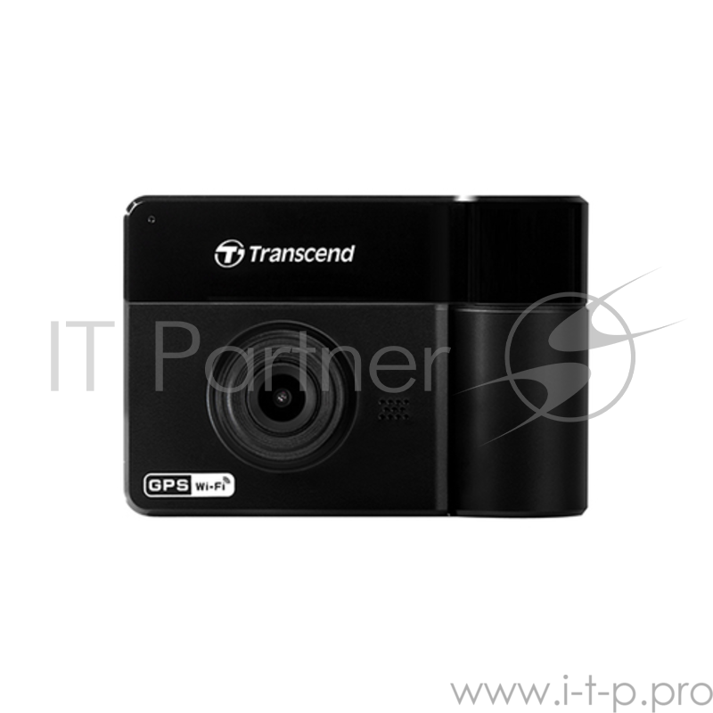 Transcend DrivePro 550 видеорегистратор автомобильный (WIFI + microSD 64Gb, ДВЕ КАМЕРЫ, GPS)