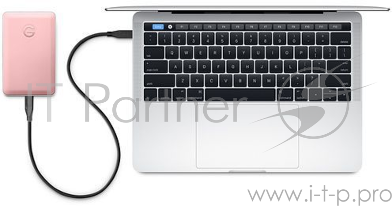 Жесткий диск WD USB-C 1000Gb 0G05337 G-Tech G-Drive Mobile (7200rpm) 2.5 розовое золото