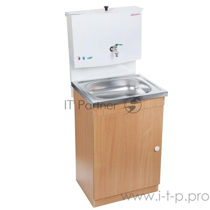 Умывальник Акватекс (бак антикорроз. без ЭВН мойка нерж.) белый ЛДСП