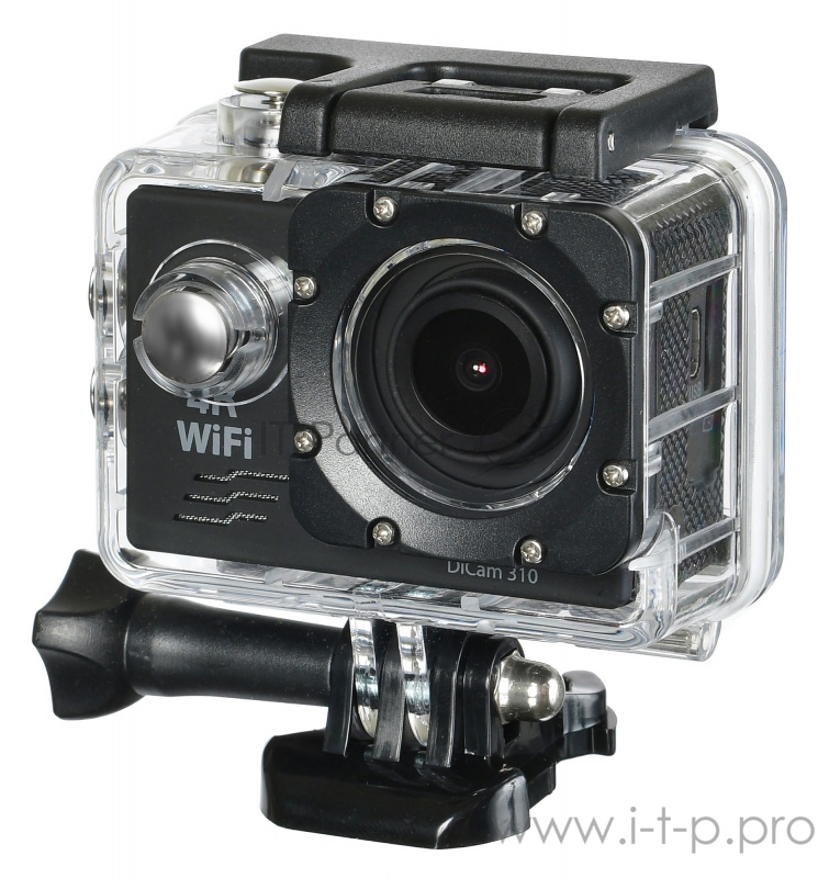 Экшн-камера Digma DiCam 310 черный