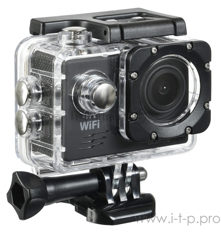 Экшн-камера Digma DiCam 310 черный