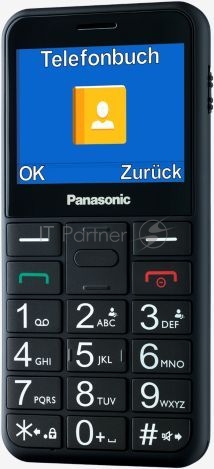 Мобильный телефон Panasonic TU150 черный моноблок 2Sim 2.4