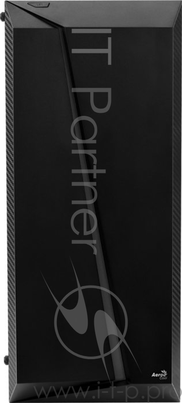 Корпус Aerocool Cylon Pro Tempered Glass без БП, боковое окно, Card Reader, RGB, ATX, черный