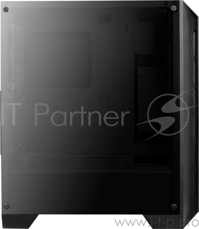 Корпус Aerocool Cylon Pro Tempered Glass без БП, боковое окно, Card Reader, RGB, ATX, черный