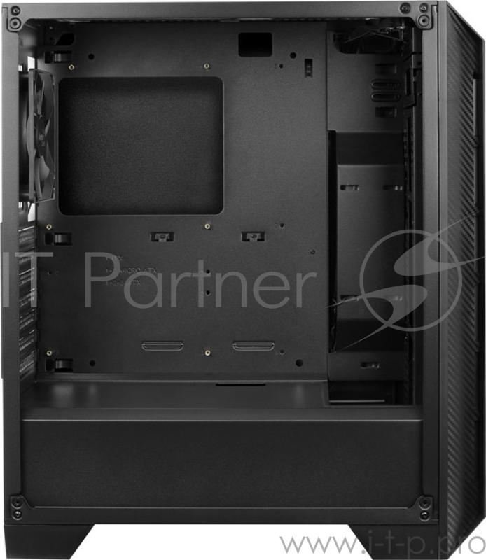 Корпус Aerocool Cylon Pro Tempered Glass без БП, боковое окно, Card Reader, RGB, ATX, черный