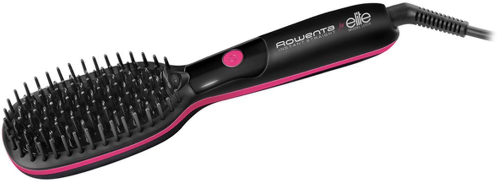 Выпрямитель Rowenta CF5712F0 35Вт черный/розовый (макс.темп.:210С)