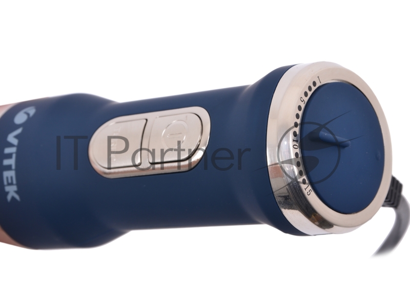 Блендер VITEK VT-3415 (B) погружной, 800 Вт, Эргономичны дизайн, Прорезиненный корпус.