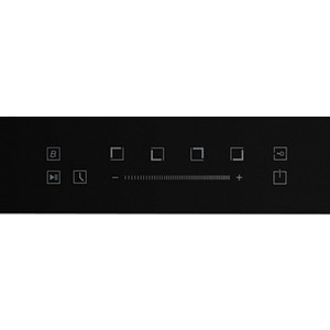 Индукционная варочная поверхность Kuppersberg ICS 608 / ширина 60 см, 2 зоны 1,5 кВт(BOOSTER 2 кВт), 2 зоны 2 кВт(BOOSTER 3 кВт),электронное сенсорное управление + слайдер, 5 цифровых дисплев, 9 уровней мощности,автоматическое отключение,автоматика з